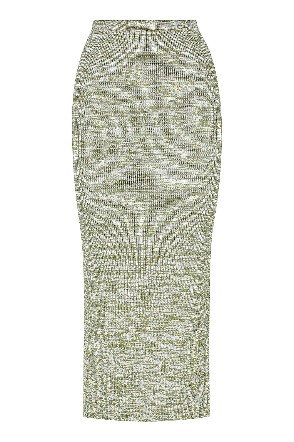 The Cut it Out Knit Skirt - Olive / Cream