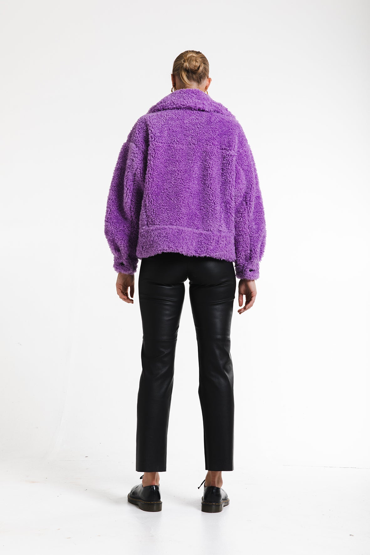 Whistler Teddie Coat - Electric Lilac