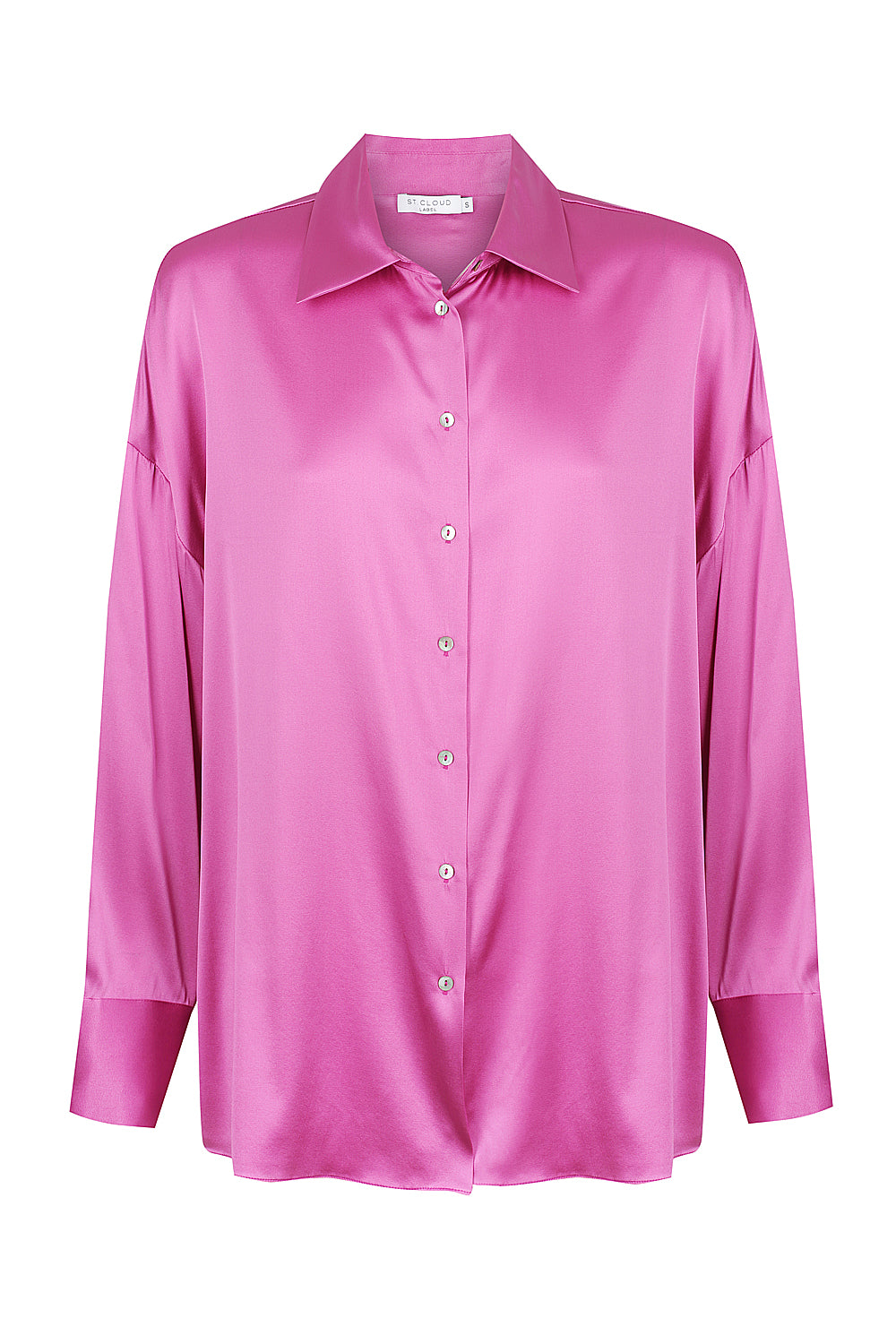 Taos Oversized Shirt - Cerise Pink