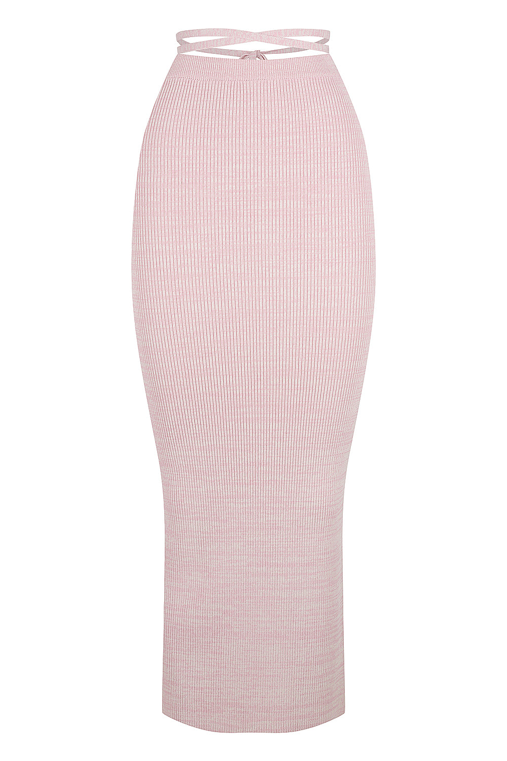 Savannah Space Dye Knit Skirt - Porcelain Pink / Vanilla