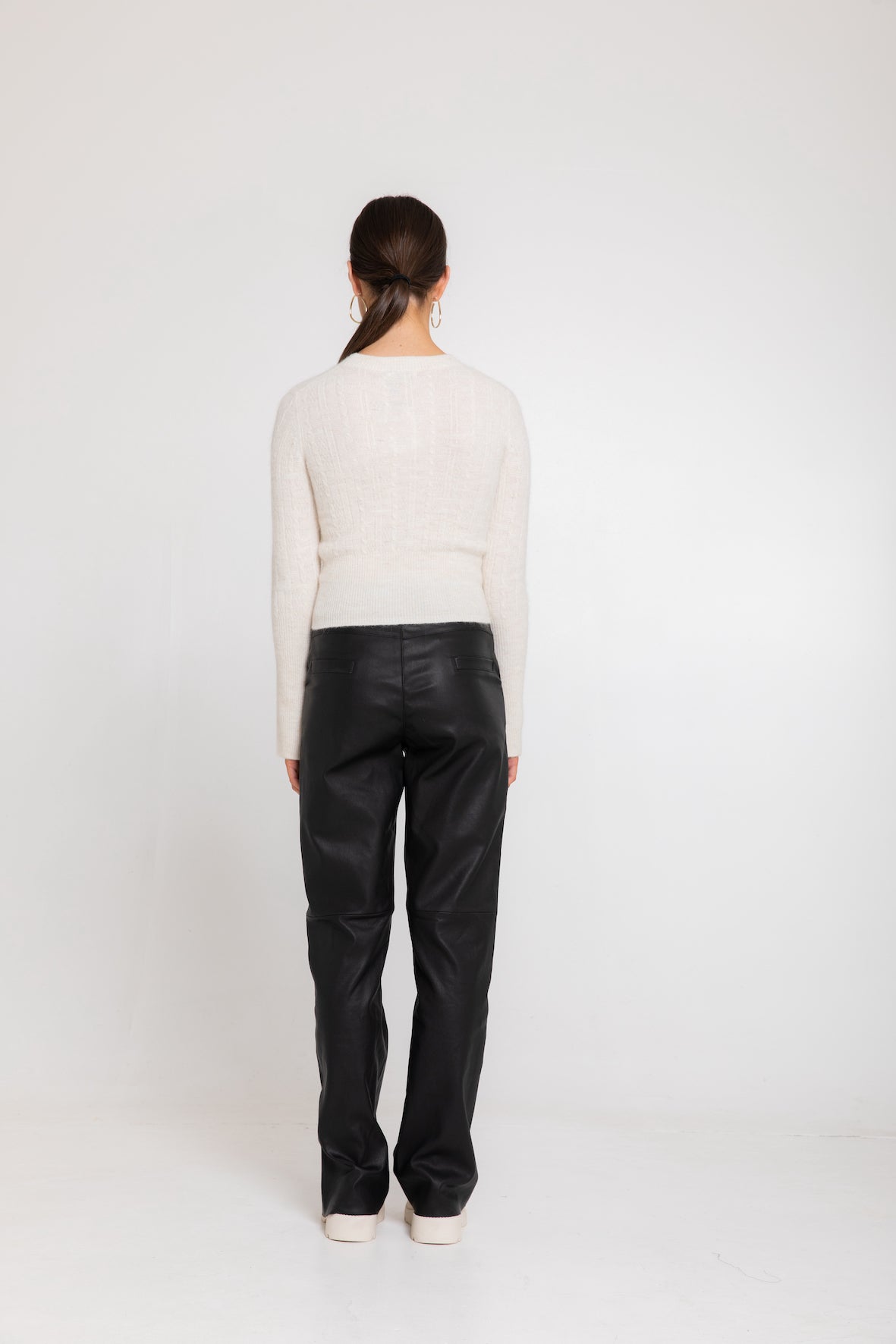 Bozeman Leather Pants - Black